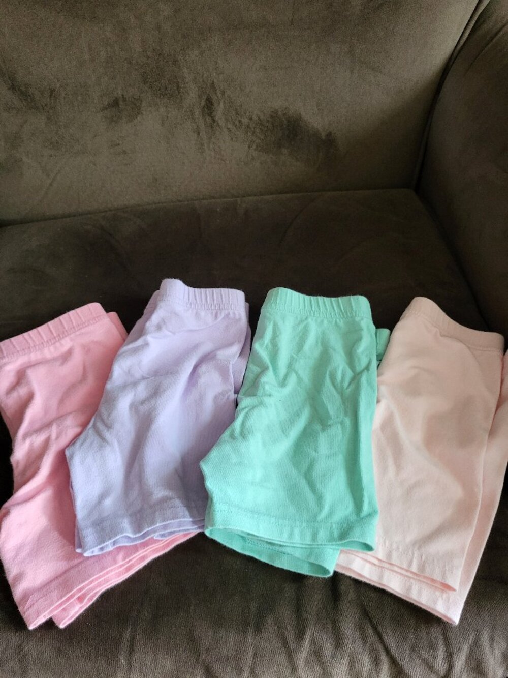 Girls 4 pack Carter's Cartwheel Shorts size 6